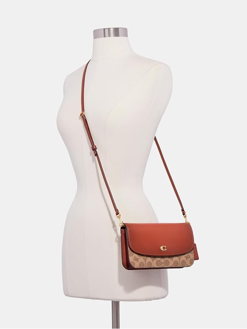 BRAND NEW Signature Coated Canvas Hayden Crossbody with Removable Strap